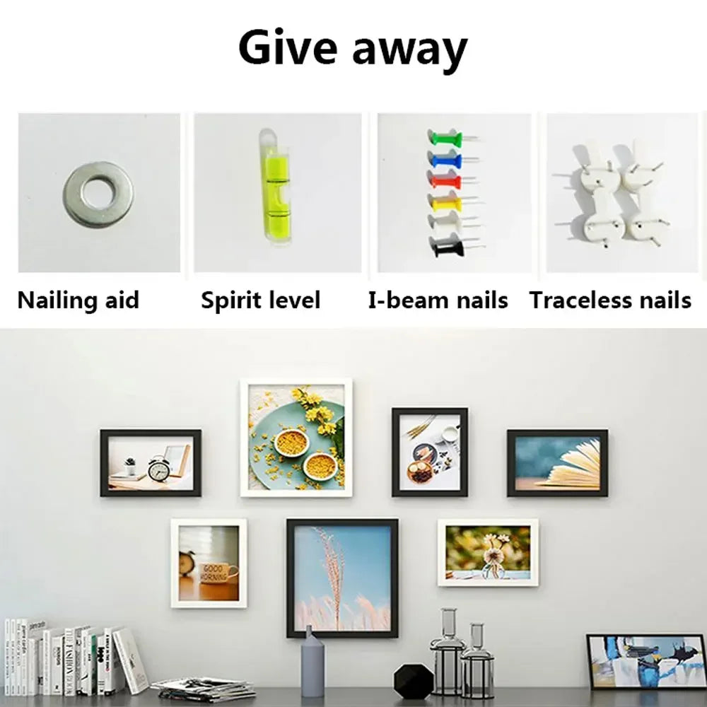 OQELVI 11-Piece Picture Frame Set – Modern Gallery Wall Display