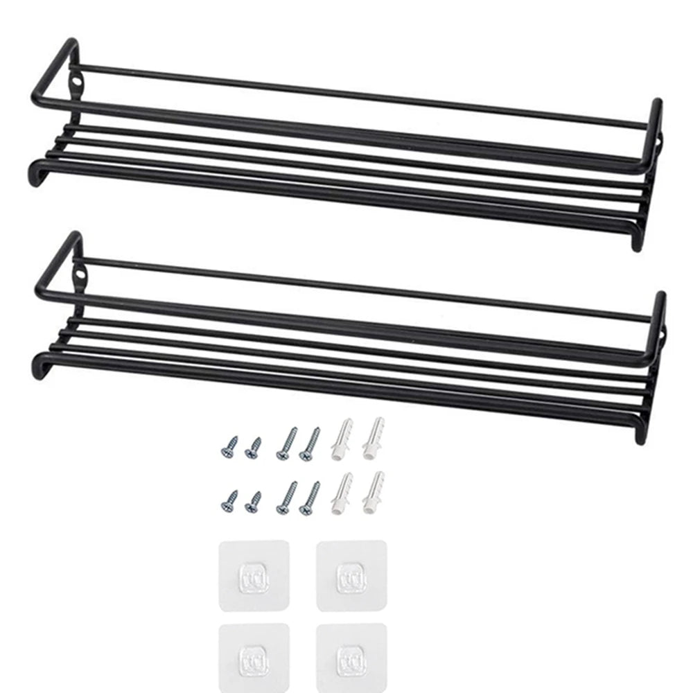 OQELVI 2-pack spice rack storage organizer for small kitchen spaces