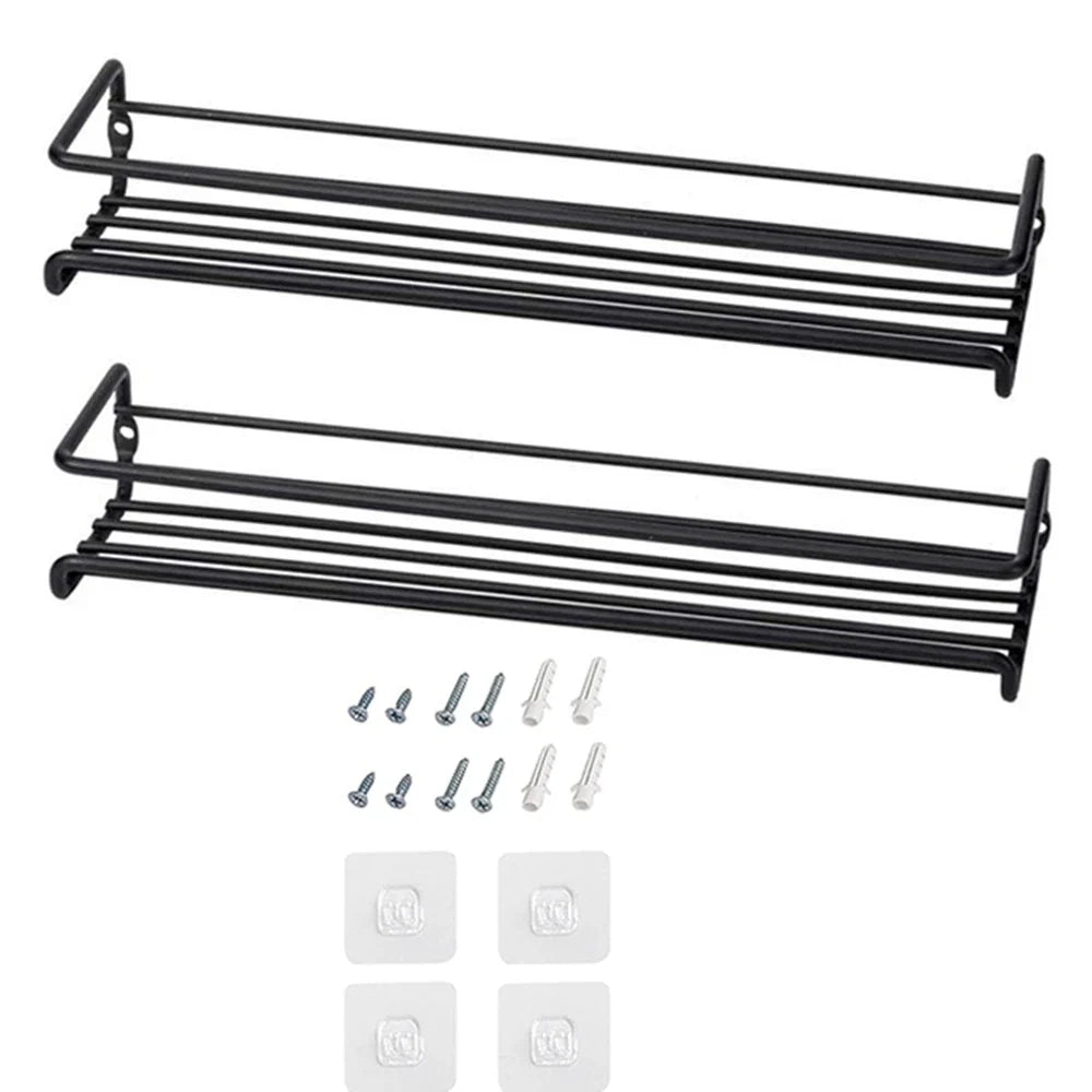 OQELVI 2-pack spice rack storage organizer for small kitchen spaces