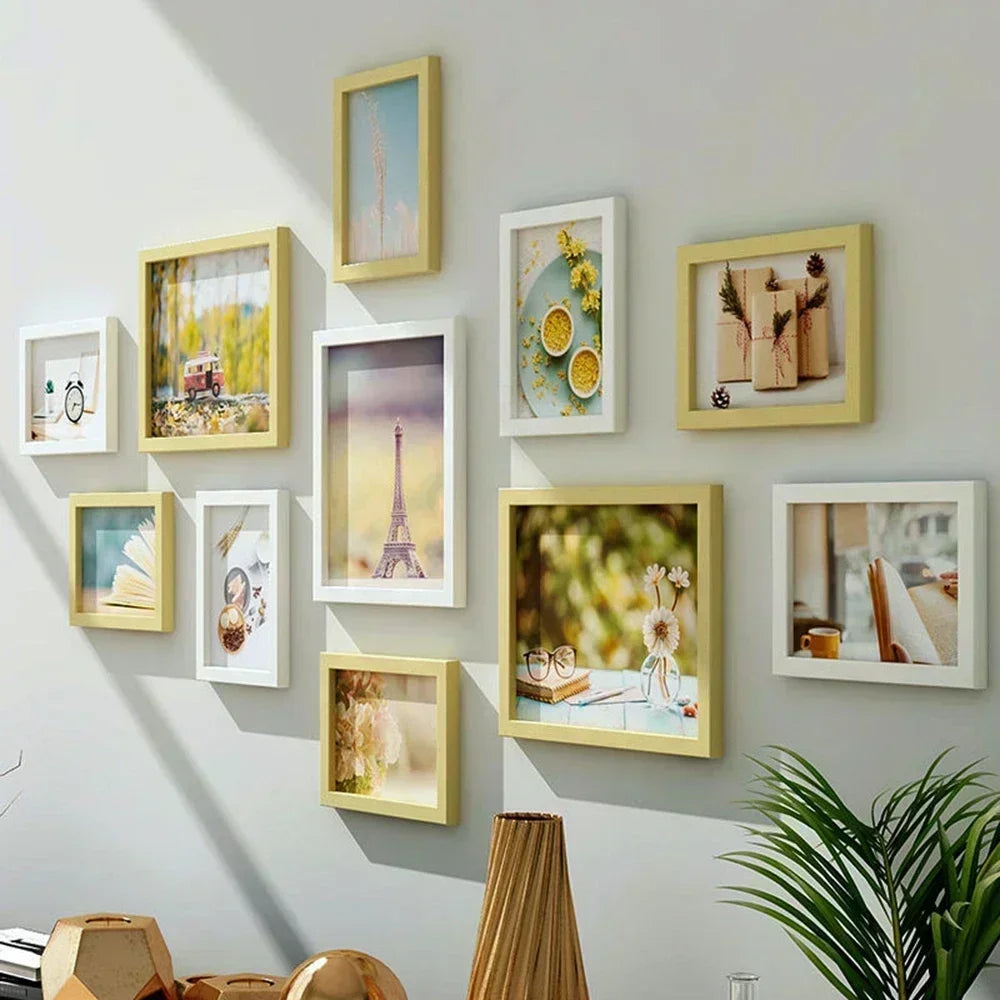 OQELVI 11-Piece Picture Frame Set – Modern Gallery Wall Display
