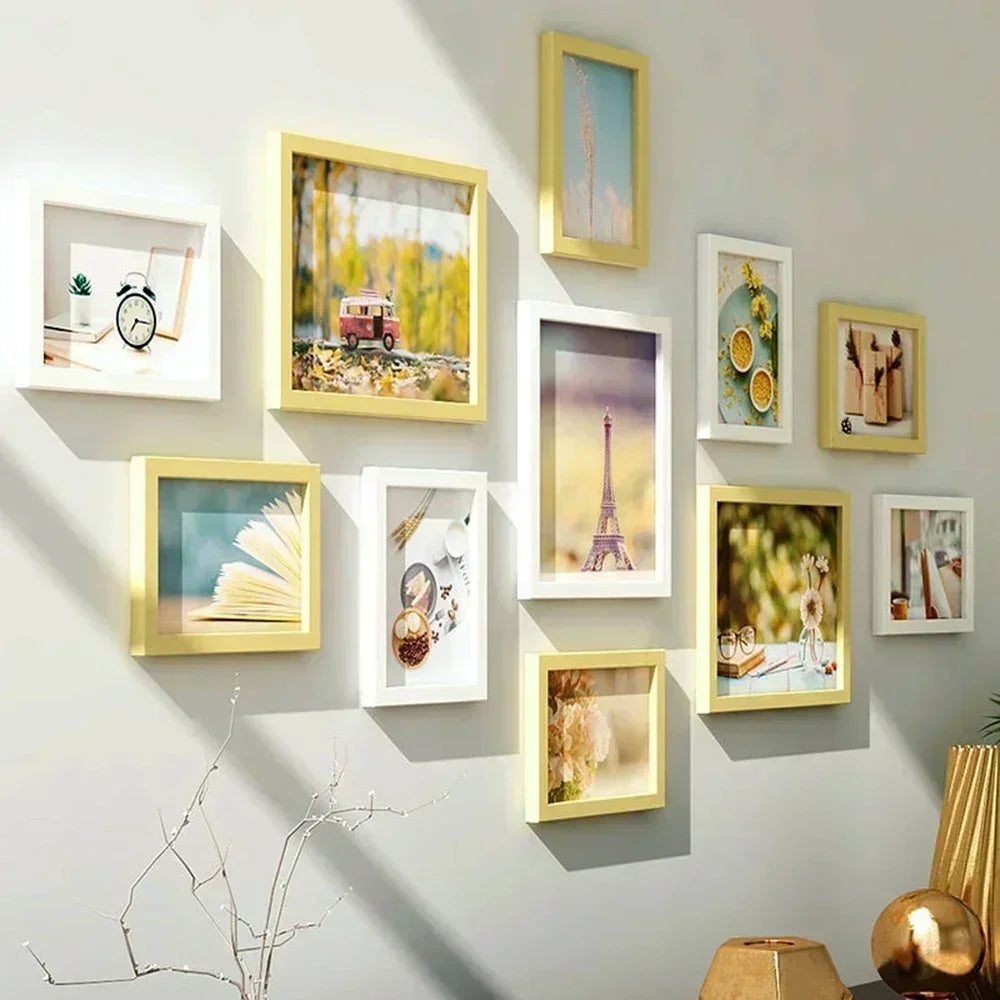 OQELVI 11-Piece Picture Frame Set – Modern Gallery Wall Display