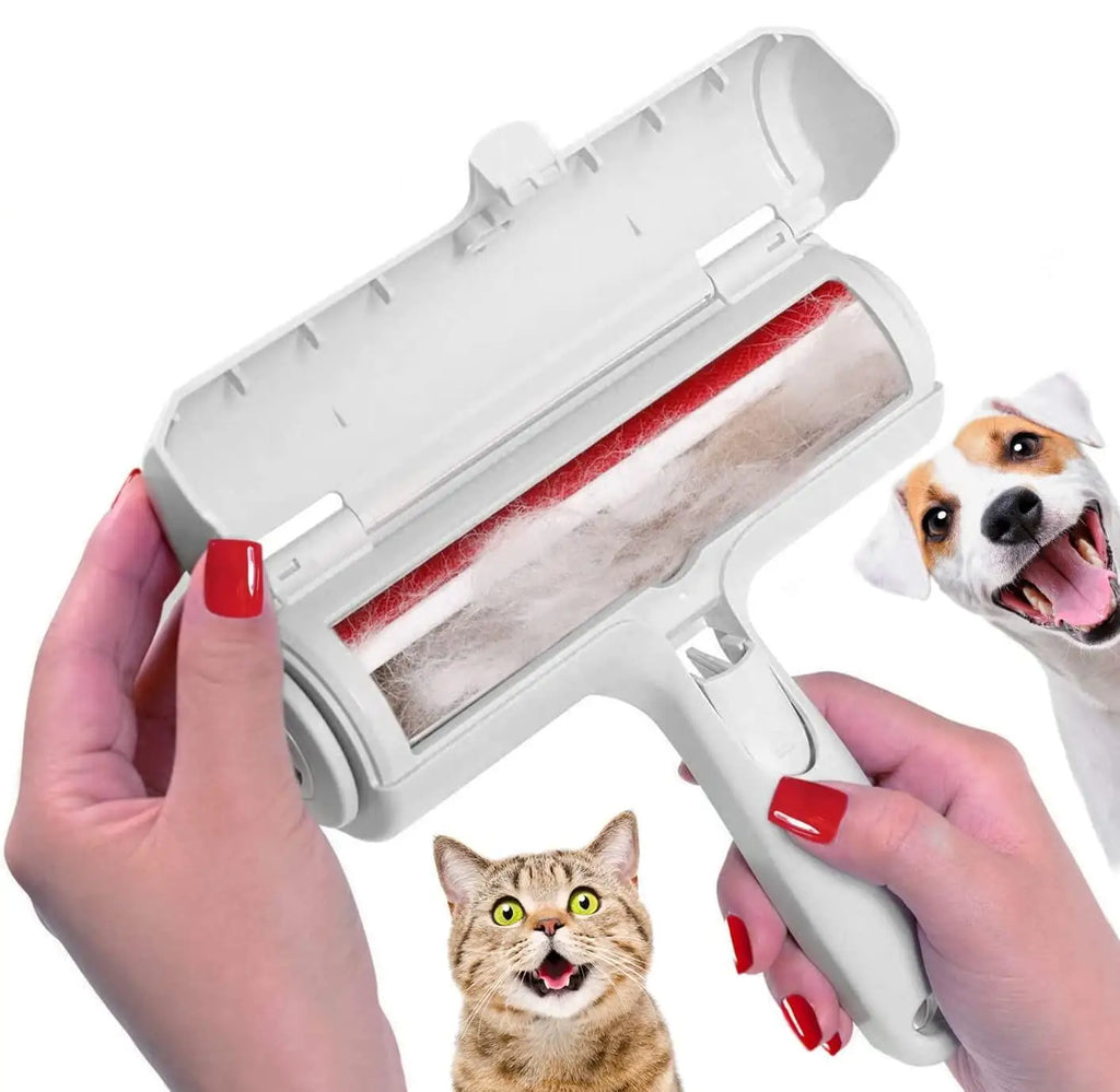 OQELVI Self-Cleaning Pet Hair Remover Roller