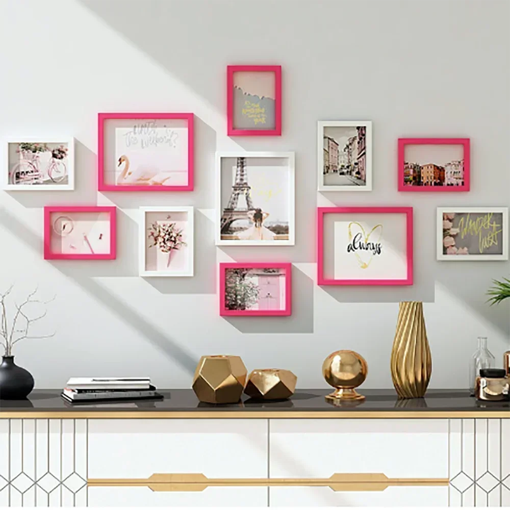 OQELVI 11-Piece Picture Frame Set – Modern Gallery Wall Display