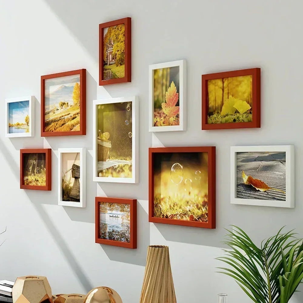 OQELVI 11-Piece Picture Frame Set – Modern Gallery Wall Display